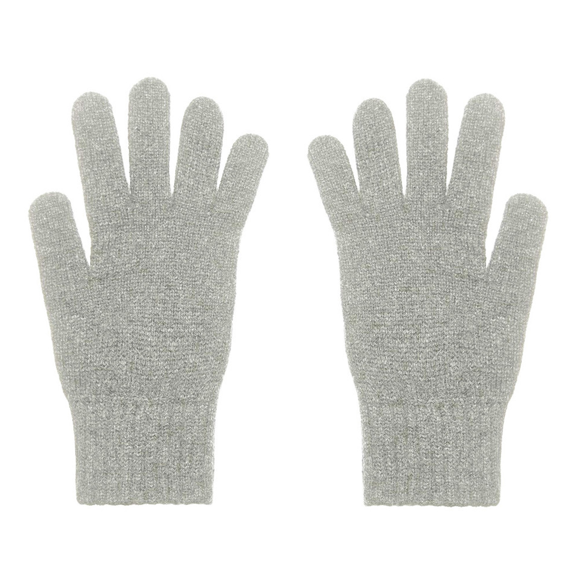 Lona Scott Cashmere Gloves, Flannel 2