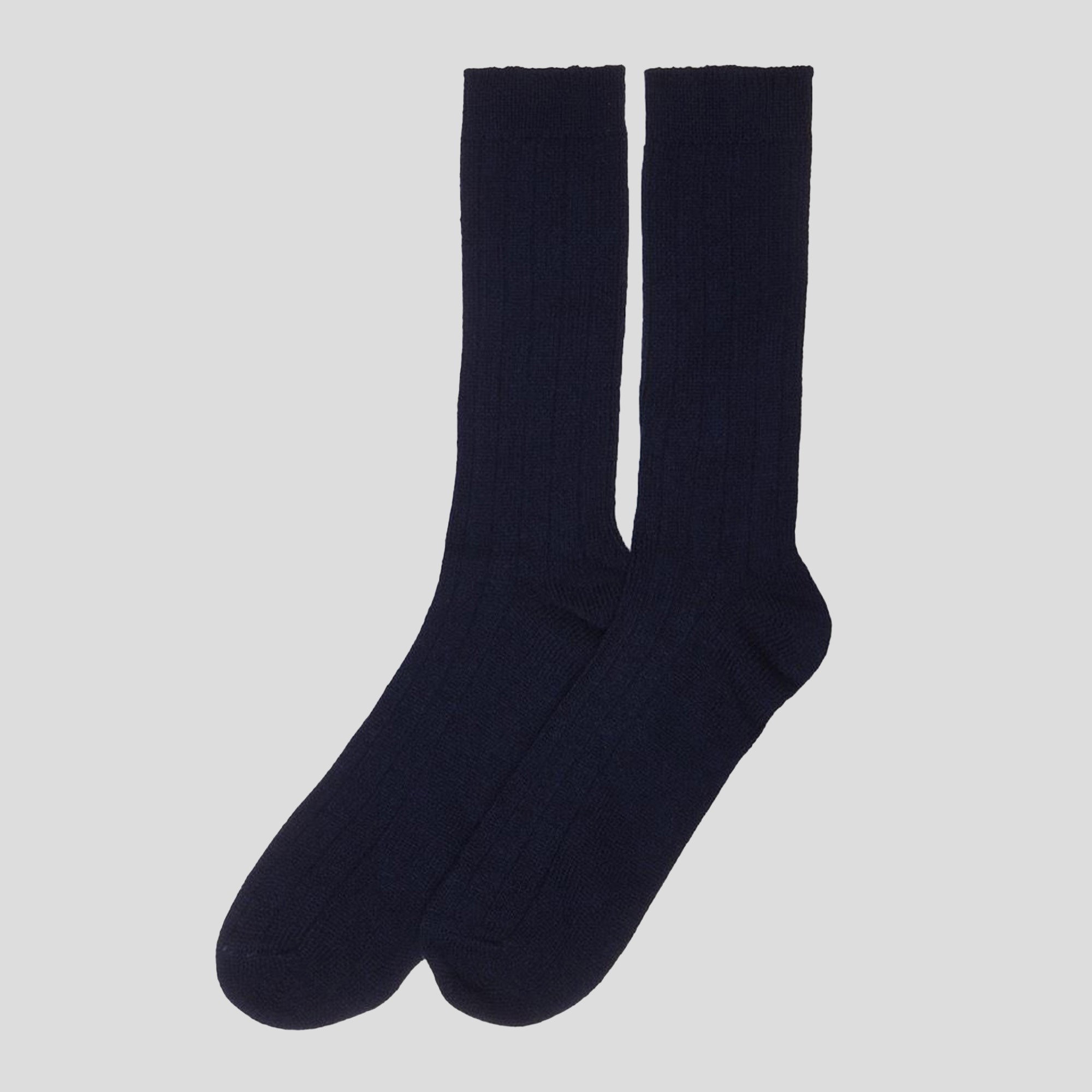 GREY-Lona Scott Cashmere Mens Socks 3