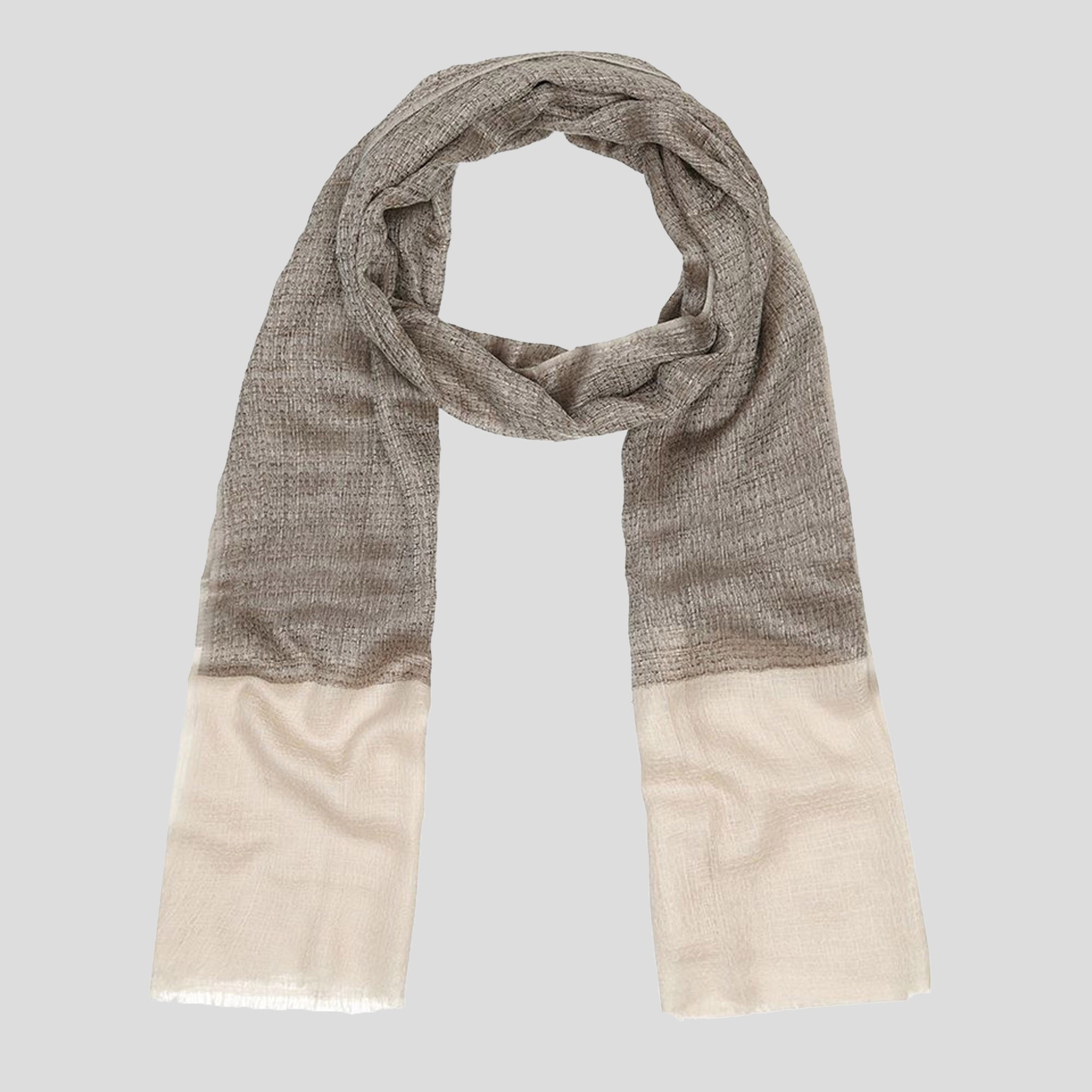 GREY-Lona Scott, Fine Cashmere scarf, 11