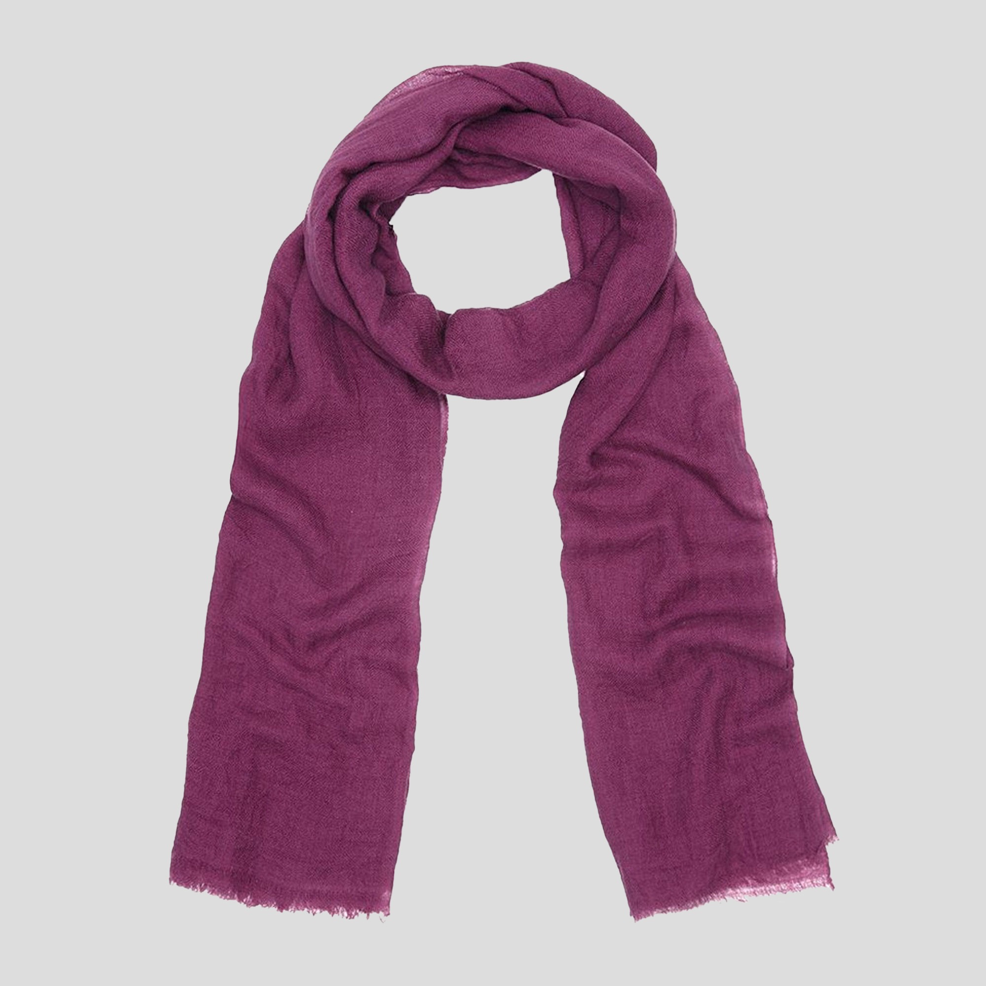 GREY-Lona Scott, Fine Cashmere scarf, 3