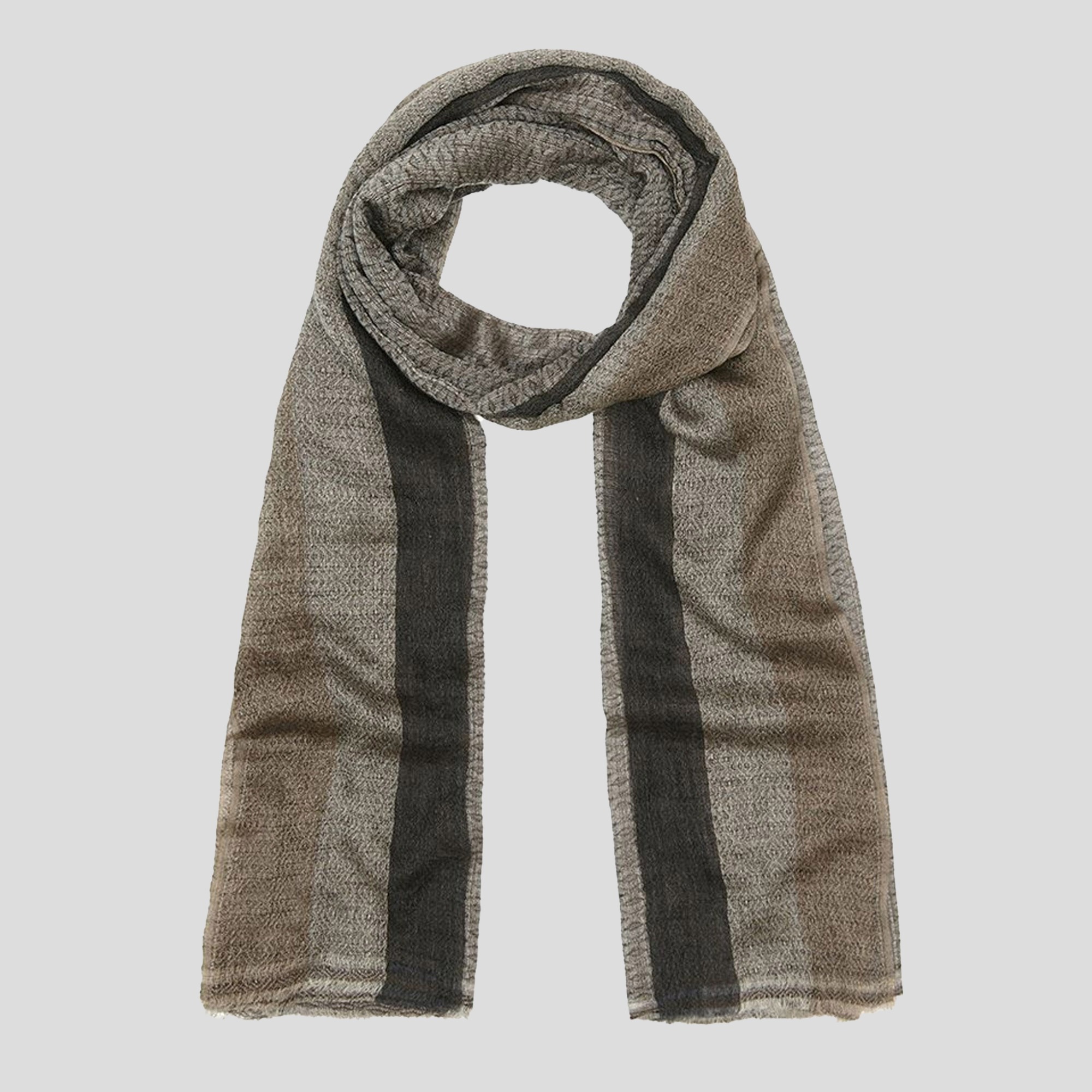 GREY-Lona Scott, Fine Cashmere scarf, 7