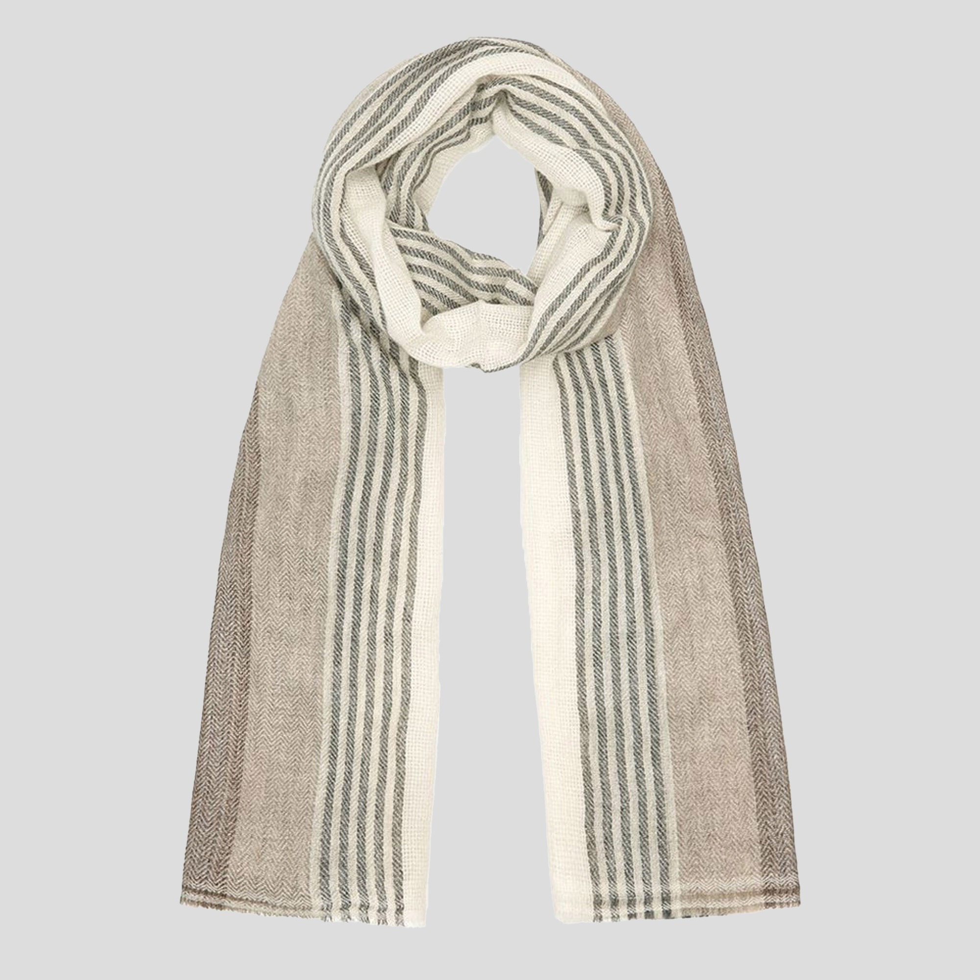 GREY-Lona Scott, Fine Cashmere scarf, 8