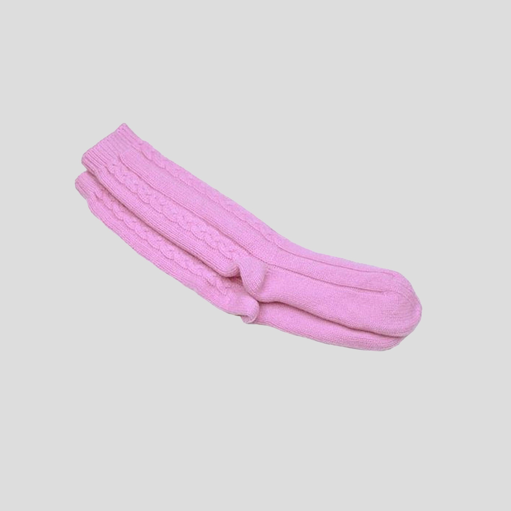 GREY-Lona Scott Womens Bedsocks, pink