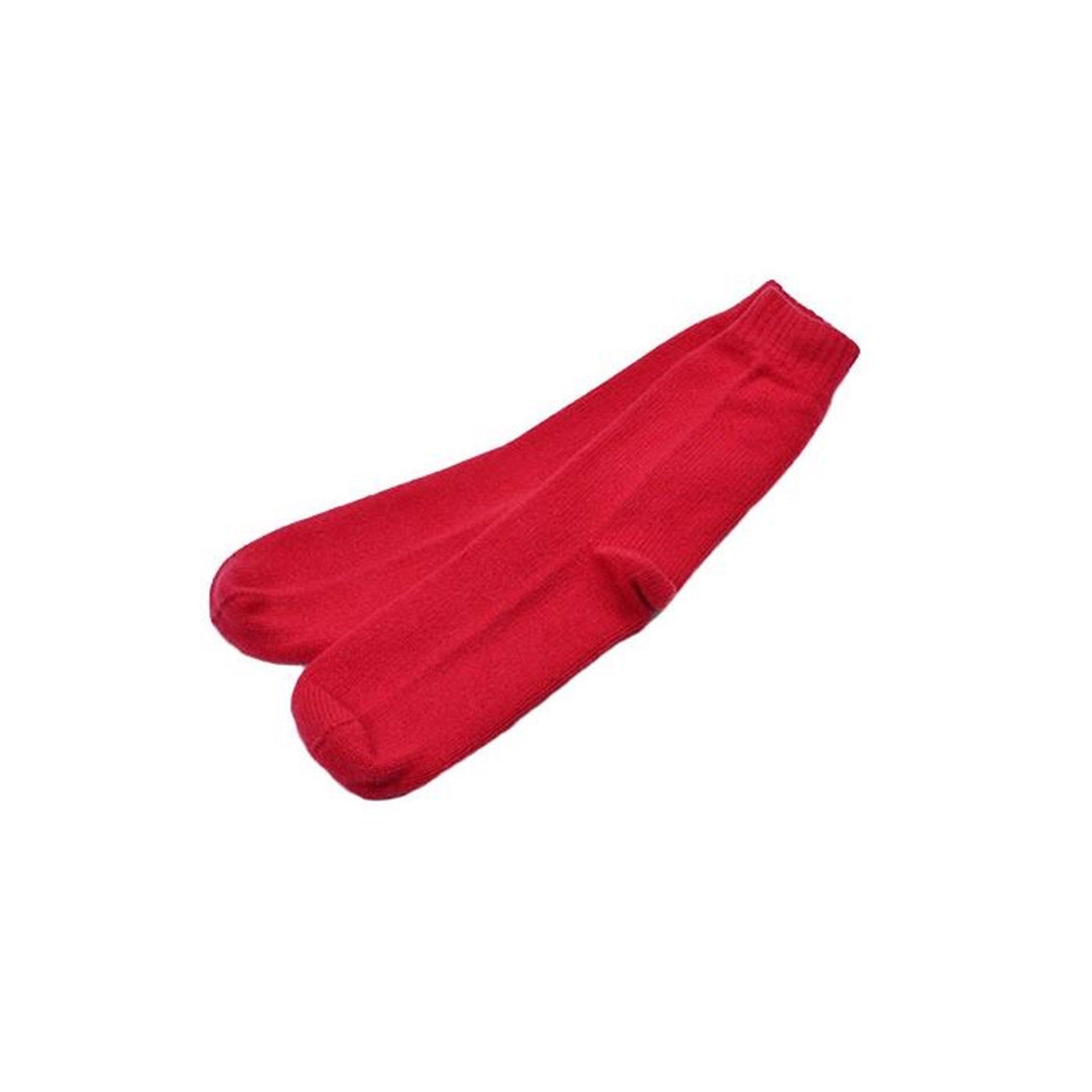 Pure Cashmere Socks, Red