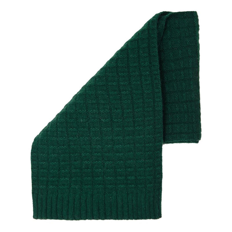 Cashmere Squared Scarf - Green